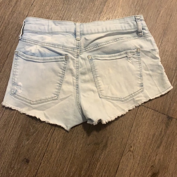 SO High Rise Shortie Jean Shorts - Picture 2 of 3